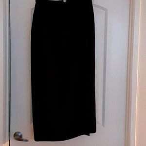 Womans long Black Dressy Skirt.